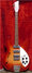 Rickenbacker 1998/6 RoMo, Fireglo: Full Instrument - Front