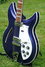 Rickenbacker 381/6 V69, Midnightblue: Close up - Free2
