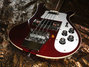Rickenbacker 4001/4 , Burgundy: Close up - Free