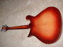 Rickenbacker 450/12 , Fireglo: Full Instrument - Rear