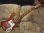 Rickenbacker 4001/4 Mod, Fireglo: Full Instrument - Front