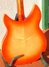 Jul 1967 Rickenbacker 330/6 , Fireglo: Body - Rear