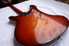 Oct 1982 Rickenbacker 481/6 Slant Fret, Fireglo: Body - Rear