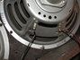 Rickenbacker B-16/amp Head and Cab, Silver: Close up - Free2