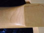 Rickenbacker 4001/4 C64S, Mapleglo: Neck - Rear