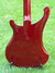 Apr 2012 Rickenbacker 4003/4 , Ruby: Body - Rear