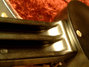 Rickenbacker B/6 LapSteel, Black: Neck - Rear