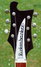 Rickenbacker 480/6 , Burgundy: Headstock