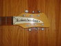 Rickenbacker 320/6 f hole, Mapleglo: Headstock