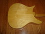 Feb 1976 Rickenbacker 320/6 f hole, Mapleglo: Body - Rear