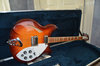 Rickenbacker 360/6 , Fireglo: Neck - Rear
