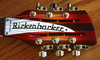 Rickenbacker 360/12 VP, Fireglo: Headstock