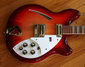 Rickenbacker 360/12 VP, Fireglo: Body - Front
