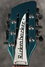 Rickenbacker 370/12 , Turquoise: Headstock