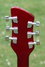 Rickenbacker 330/6 , Ruby: Headstock - Rear