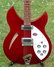 Rickenbacker 330/6 , Ruby: Body - Front
