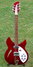 Rickenbacker 330/6 , Ruby: Full Instrument - Front