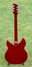 Rickenbacker 330/6 , Ruby: Full Instrument - Rear