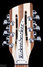 Rickenbacker 360/12 , Mapleglo: Headstock
