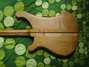 Aug 1973 Rickenbacker 4001/4 Refin, Mapleglo: Body - Rear