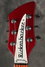 Rickenbacker 610/6 , Ruby: Headstock