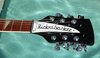 Rickenbacker 620/12 , Jetglo: Headstock