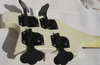 Rickenbacker 4003/4 BH BT, White: Headstock - Rear