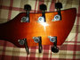 Rickenbacker 620/6 , Autumnglo: Headstock - Rear
