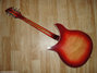 Rickenbacker 360/6 Capri, Fireglo: Full Instrument - Rear