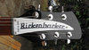 Rickenbacker 330/6 , Jetglo: Headstock