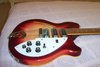 Rickenbacker 370/12 , Amber Fireglo: Body - Front