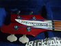 Rickenbacker 4001/4 Mod, Burgundy: Headstock
