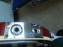 Rickenbacker 4001/4 Mod, Burgundy: Full Instrument - Rear