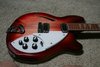 Dec 1997 Rickenbacker 360/12 , Fireglo: Body - Rear