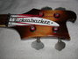 Rickenbacker 4001/4 Mod, Walnut: Headstock