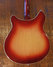 Rickenbacker 360/12 , Fireglo: Body - Rear