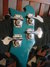Rickenbacker 4003/4 , Turquoise: Headstock - Rear