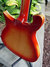 Oct 1967 Rickenbacker 625/6 , Fireglo: Body - Rear
