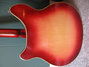 May 1966 Rickenbacker 365/6 , Fireglo: Body - Rear