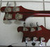 Rickenbacker 4080/46 Doubleneck, Burgundy: Headstock - Rear