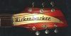 Dec 1959 Rickenbacker 360/6 Capri, Fireglo: Headstock