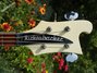 Rickenbacker 4001/4 BT, White: Headstock
