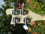 Rickenbacker 4001/4 BT, White: Headstock - Rear