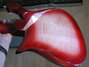 Rickenbacker 660/12 , Fireglo: Neck - Rear