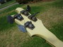 Rickenbacker 4001/4 BT, White: Headstock - Rear