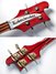 Rickenbacker 4001/4 , Burgundy: Headstock - Rear