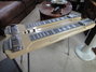 Rickenbacker DW12/16 Console Steel, Cream: Full Instrument - Rear
