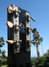 Rickenbacker B/6 LapSteel, Black: Headstock - Rear
