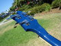 Rickenbacker 4001/4 , Azureglo: Headstock - Rear