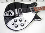 Jul 2005 Rickenbacker 620/6 , Jetglo: Body - Rear